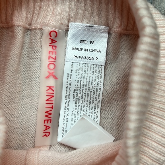 Capezio Pink Ballet Dance Ribbed Boy Short - Sz PS - Picture 3 of 5